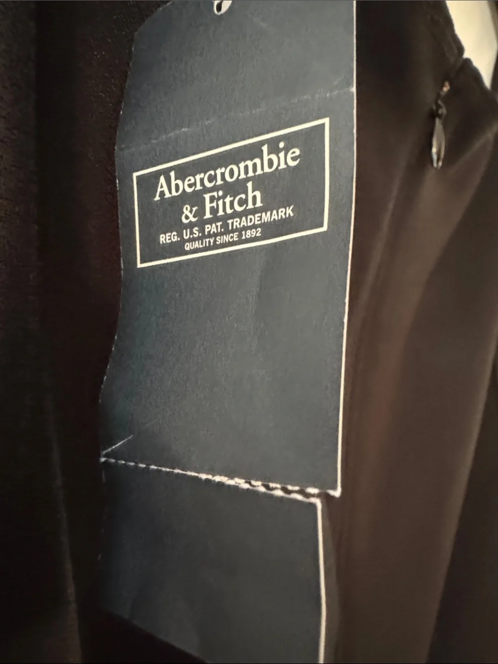 Abercrombie & Fitch Black Cutout Maxi Dress